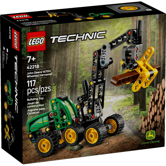 TECHNIC. JOHN DEERE 1470 WHEELED HARVESTER