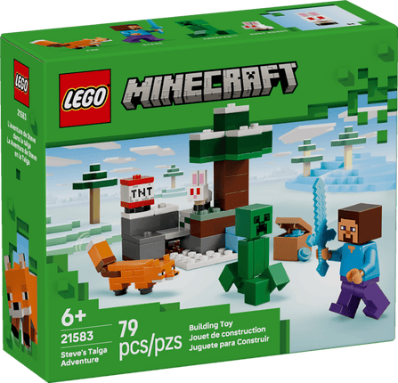 MINECRAFT. STEVE´S TAIGA ADVENTURE