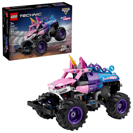TECHNIC. MONSTER JAM SPARKLE SMASH PULL-BACK