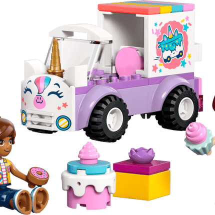 FRIENDS. UNICORN CAKE DELIVERY CAR