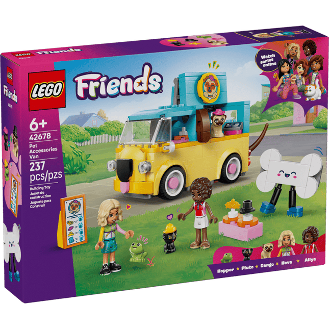 FRIENDS. PET ACCESSORIES VAN