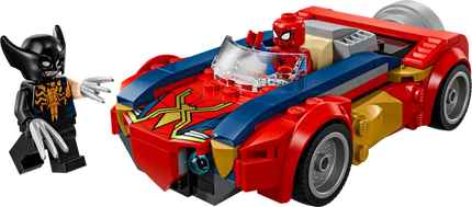 MARVEL. SPIDER-MAN CAR VS. VENOMIZED WOLVERIN E