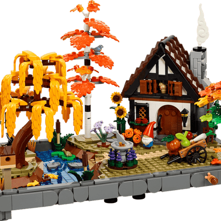ICONS. AUTUMM COTTAGE GARDEN