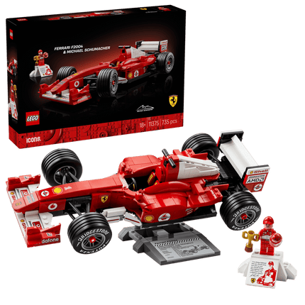 ICONS. FERRARI F2004 Y MICHAEL SCHUMACHER