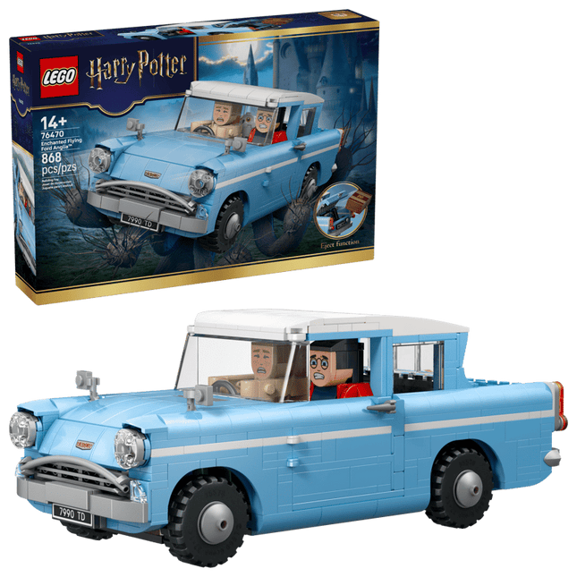 HARRY POTTER. ENCHANTED FLYING FORD ANGLIA?