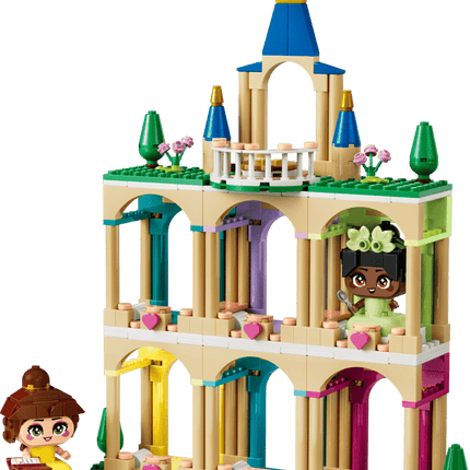 DISNEY. MINI BELLE & TIANA WITH CASTLE