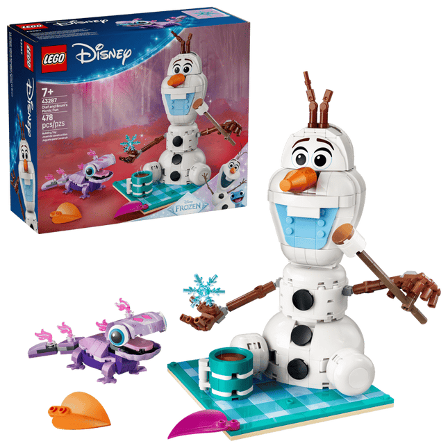 DISNEY. OLAF AND BRUNI?S PICNIC FUN