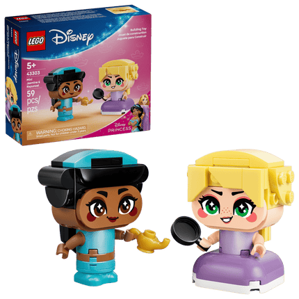 DISNEY. MINI JASMINE & RAPUNZEL