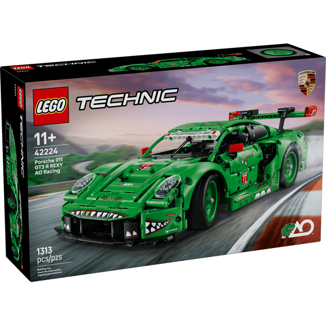 TECHNIC. PORSCHE 911 GT3 R REXY AO RACING CAR