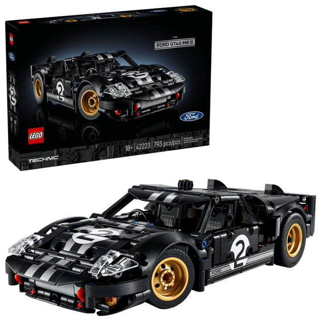 TECHNIC. 1966 FORD GT40 MKII RACE CAR