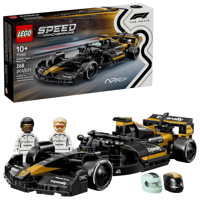 SPEED CHAMPIONS. F1 THE MOVIE APXGP TEAM RACE CAR
