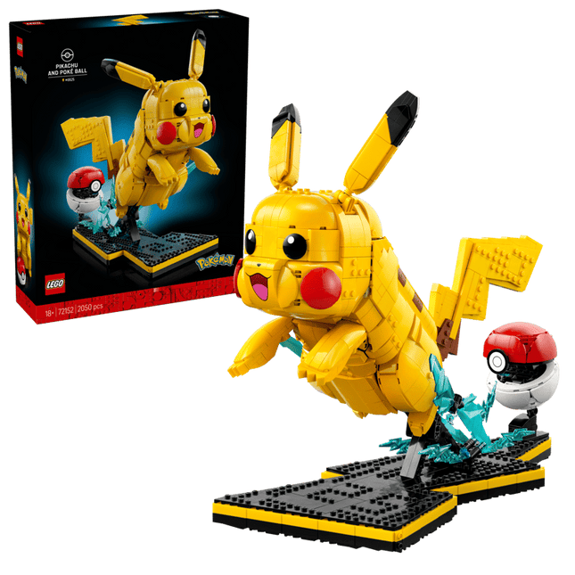 POKEMON. PIKACHU AND POKE BALL