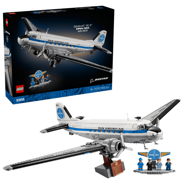 ICONS. DOUGLAS DC-3 PAN AM AIRLINER