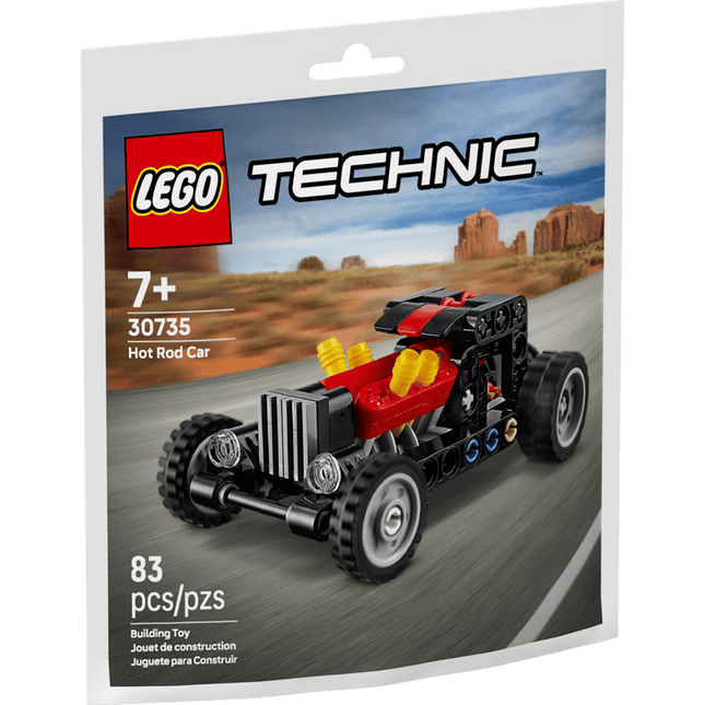 BAG. HOT ROD CAR