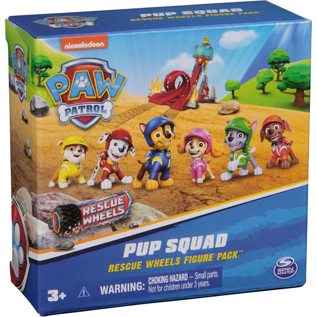 PAW PATROL. RESCUE WHEELS SET DE FIG