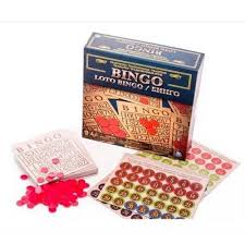 Juego De Mesa. Bingo básico