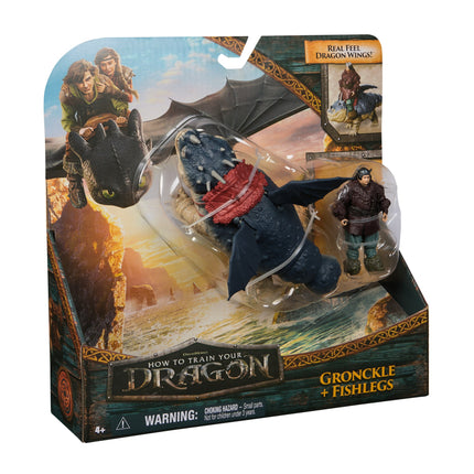 Dragón. Figura vikingo & dragón surtido