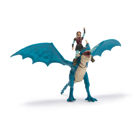 Dragón. Figura vikingo & dragón surtido
