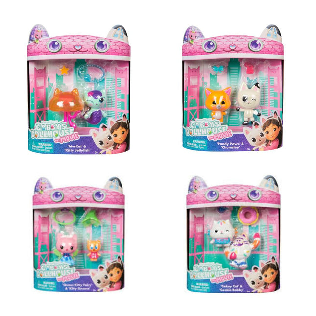 Gabby's movie. Set de 2 figuras