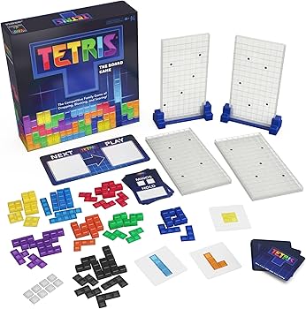 Juego de mesa. Tetris ataqué juego