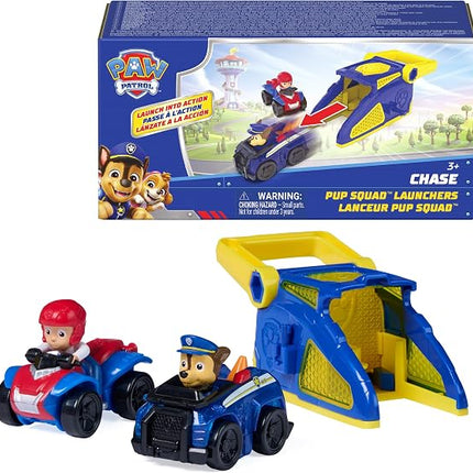 PAW PATROL. SQUAD LAUNCHERS. CHASE