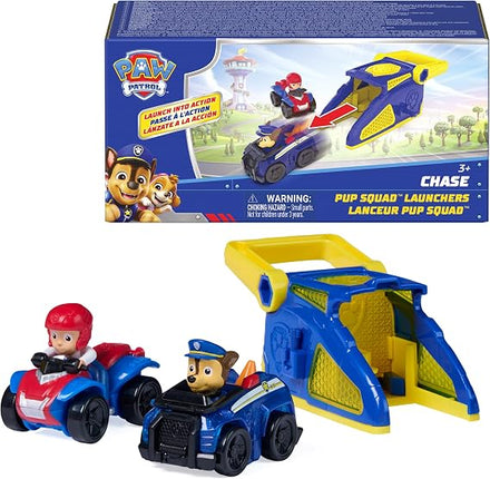 PAW PATROL. SQUAD LAUNCHERS. CHASE