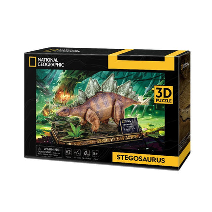 Puzzle 3D. Stegosaurus Nat geo