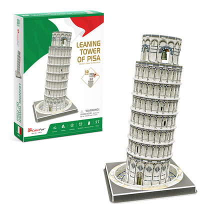 Puzzle 3d. Leaning tower or pisa