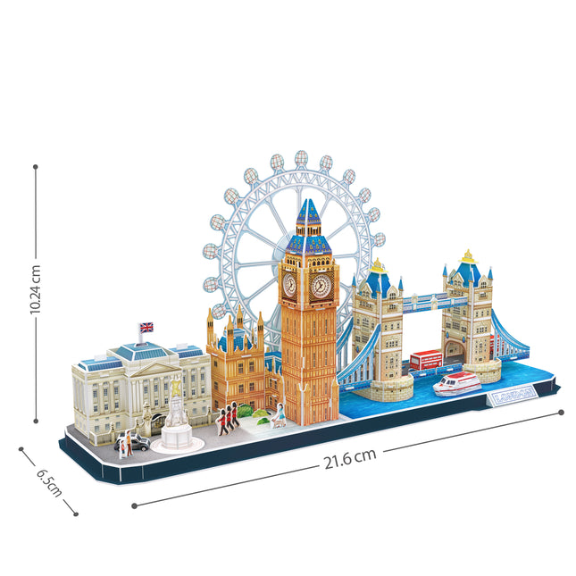 Puzzle 3d. City line London