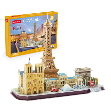 PUZZLE 3D. CITY LINE PARIS