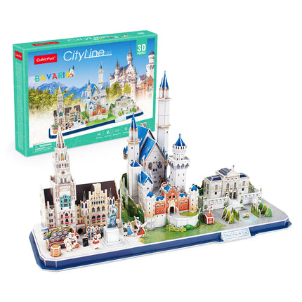 PUZZLE 3D. CITY LINE BAVARIA