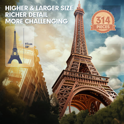 PUZZLE 3D. EIFFEL TOWER (MC)