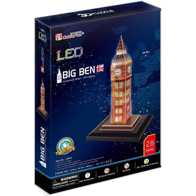 Puzzle 3D. Big Ben 28Pcs