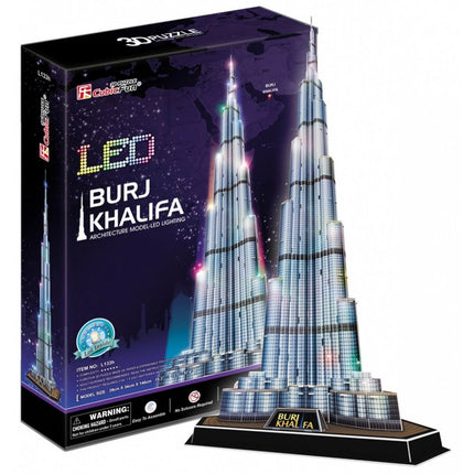Puzzle 3d. Burj Khalifa l