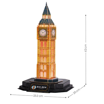 PUZZLE 3D. BIG BEN NIGHT EDITION