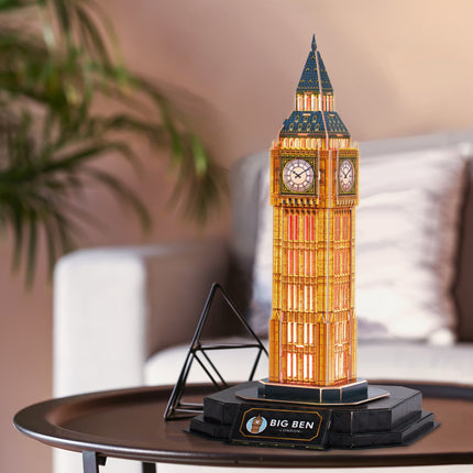 PUZZLE 3D. BIG BEN NIGHT EDITION