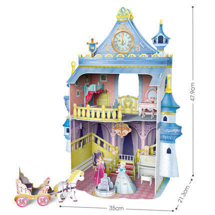 PUZZLE 3D. FAIRYTALE CASTLE