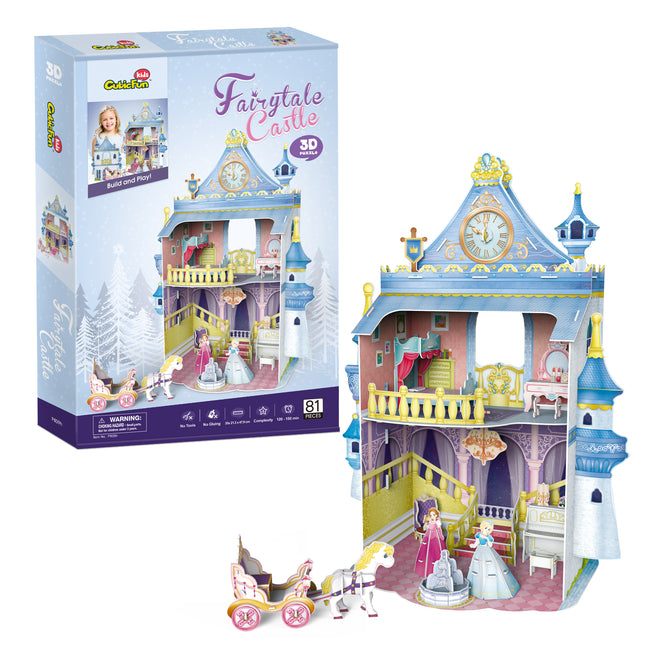 PUZZLE 3D. FAIRYTALE CASTLE