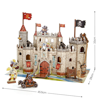 PUZZLE 3D. PIRATE KNIGHT CASTLE