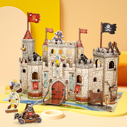 PUZZLE 3D. PIRATE KNIGHT CASTLE