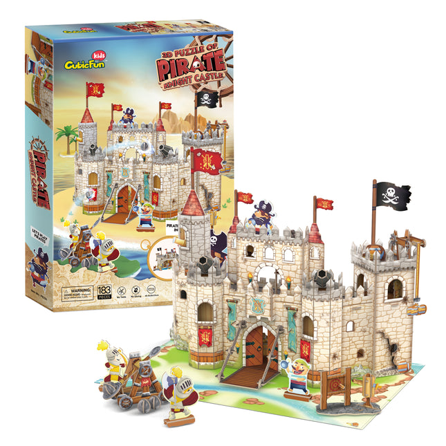 PUZZLE 3D. PIRATE KNIGHT CASTLE