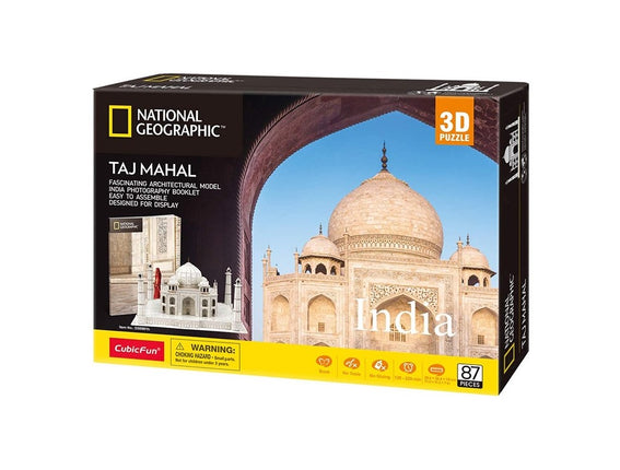 Puzzle 3d. Taj Mahal nata geo