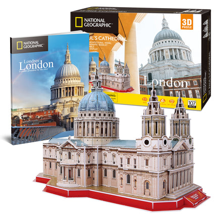 Puzzle 3d. Se. Paul's cathedral nata geo