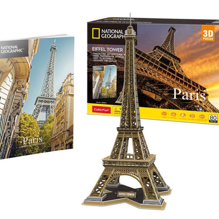 PUZZLE 3D. EIFFEL TOWER NAT GEO