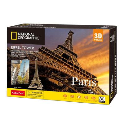 Puzzle 3d. Eiffel tower nata geo