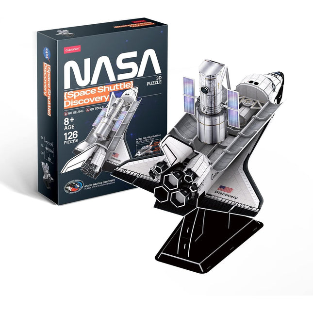 Puzzle 3d. Space shuttle discovery nata geo