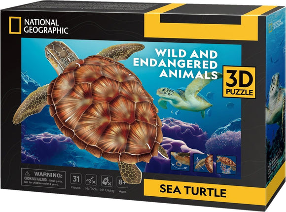 Puzzle 3d. Sea surte nata geo