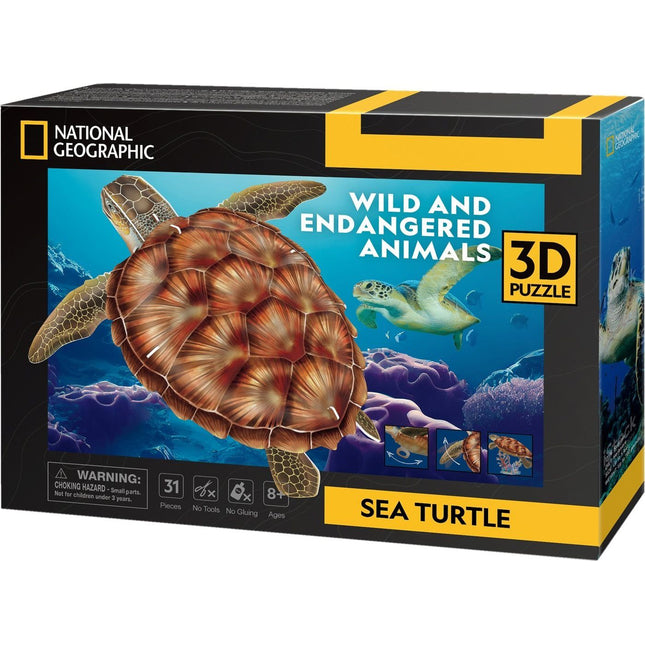 Puzzle 3d. Sea surte nata geo