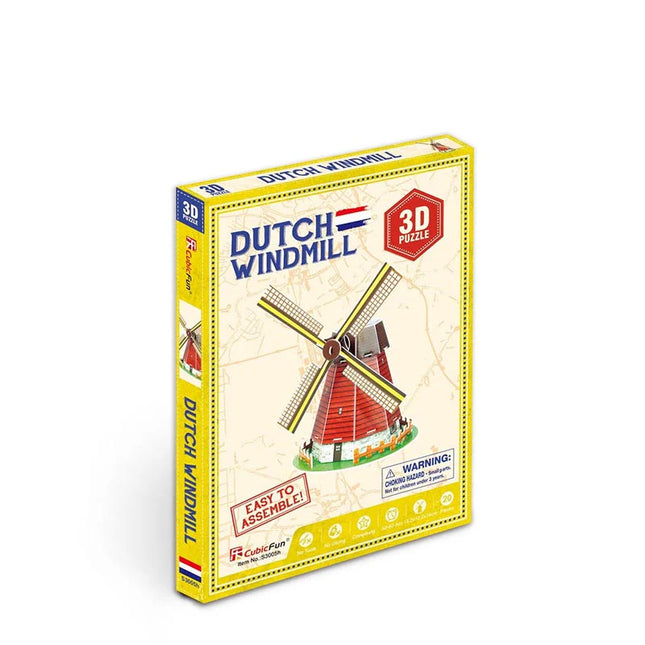 Puzzle 3d. Dutch windmill s 20 pzs