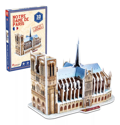 Puzzle 3D. Notre dame de paris small